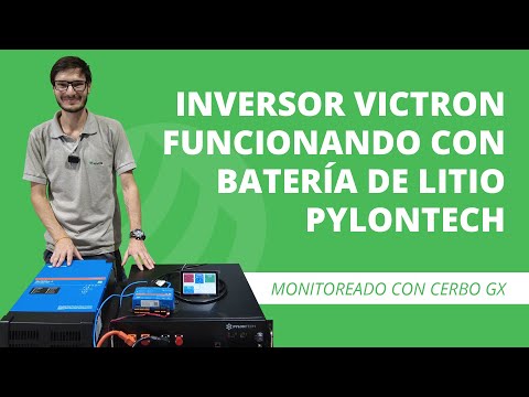 How to connect a Victron Multiplus-II inverter with a Cerbo GX and Pylontech lithium battery?