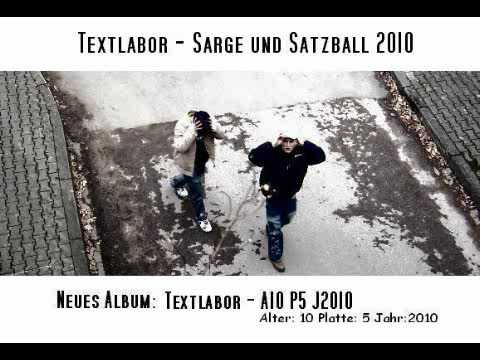 Textlabor - Sarge & Satzball 2010