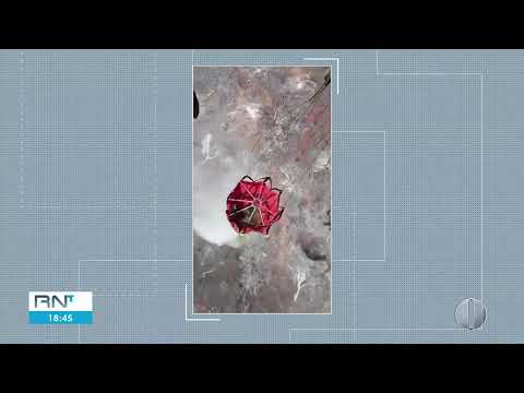 RNTV2 - 25/11/2025 - Corpo de Bombeiros combate incêndio em Serra Negra do Norte, no Seridó