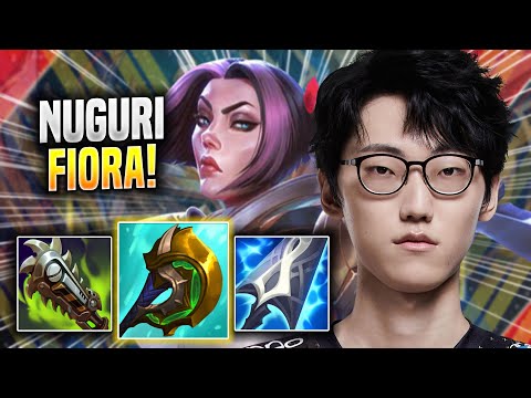 NUGURI IS SO CRAZY WITH FIORA! - Nuguri Plays Fiora TOP vs Aatrox! | Season 2022