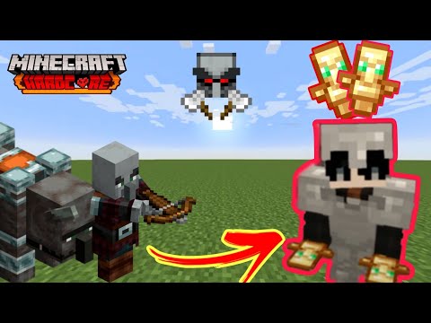 Insane! Battling Pillagers with Iron Armor!