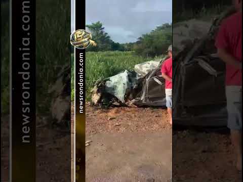 Tragédia na BR-364: colisão entre carretas e carro deixa dois mortos em Presidente Médici