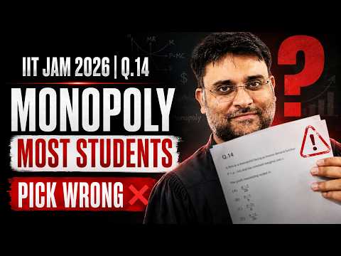 IIT JAM 2026 Q14 Solved — Price Discrimination