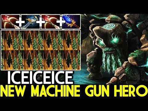 ICEICEICE [Tiny] Becomes New Machine Gun Hero Unreal Damage 7.22 Dota 2