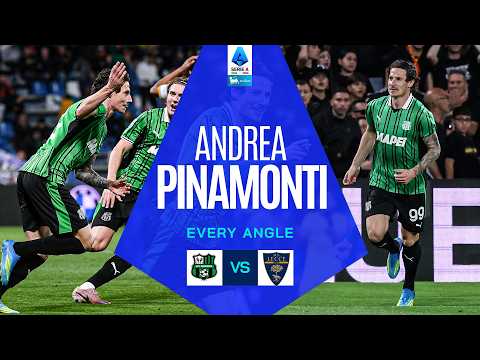 Pinamonti’s Wonderful Backheel | Every Angle | Serie A 2025/26