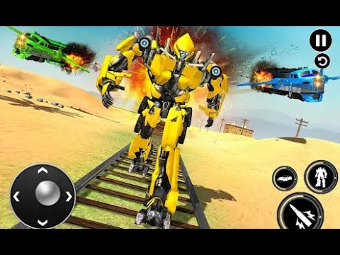 Grand Train Robot Transformation | New Rescue City Train Robot Android GamePlay | By Game Crazy