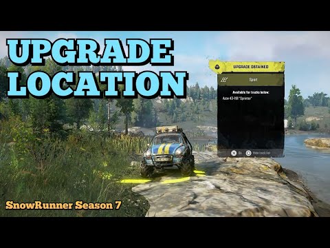 Sport Gearbox Upgrade Location For The Azov "Sprinter" | SnowRunner Season 7
