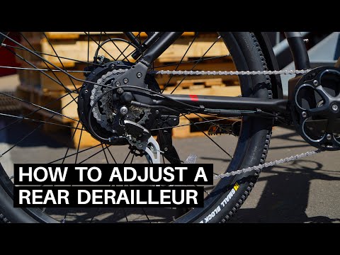 How To Adjust the Rear Derailleur on an E-Bike