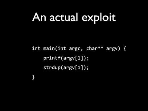 Introduction to format string vulnerabilities