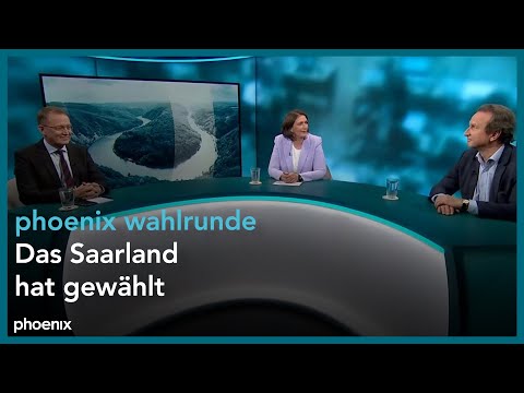phoenix wahlrunde: Das Saarland hat gewählt