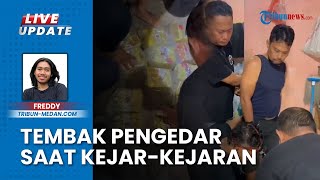 Polisi Letuskan Senjata Gerebek Kampung Narkoba di Deliserdang Medan, 3 Orang Tersangka Ditangkap
