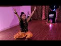 Shiv Tandav Classical Dance Performed By Vaishnavi U V