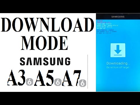 So versetzen/beenden Sie das Samsung Galaxy A3, A5, A7 (2016, 2017) in den DOWNLOAD-MODUS