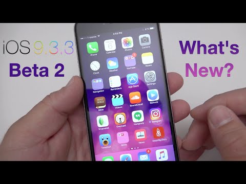 iOS 9.3.3 Beta 2 - What's New?
