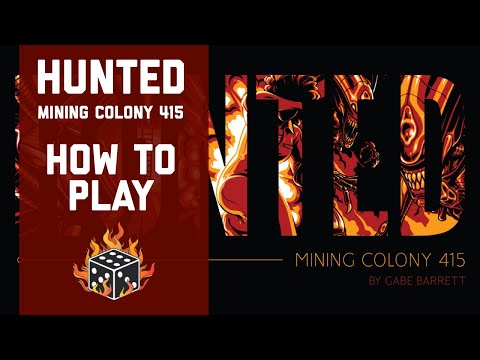 Hunted: Mining Colony 415 How To Play - Board Game BBQ