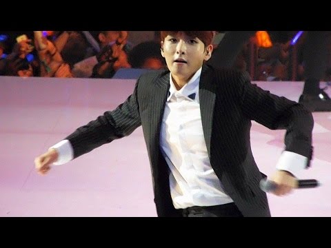 Super Junior (슈퍼주니어) - "Mr. Simple Shake It Up Oppa Oppa & Rockstar" M! COUNTDOWN @ KCON2015 150801