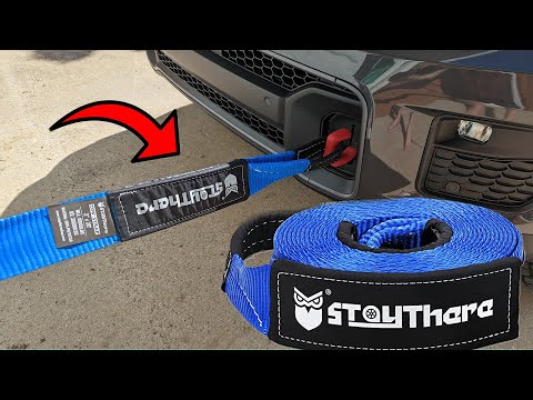 This Tow Strap Will Come In Handy When Off-Roading!