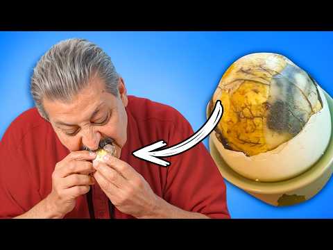 Mexican Dads Try BALUT (Fertilized Duck Egg)