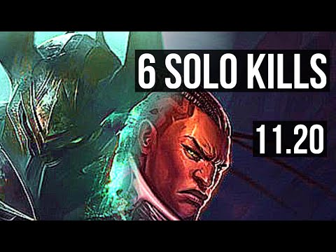 MORDEKAISER vs LUCIAN (TOP) (DEFEAT) | 6 solo kills, 1100+ games | EUW Master | v11.20