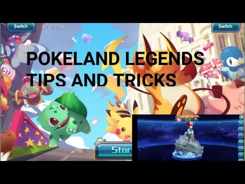 pokeland legends tips and tricks (part 1) vit and gold and diamond how to get unlimited 🔥