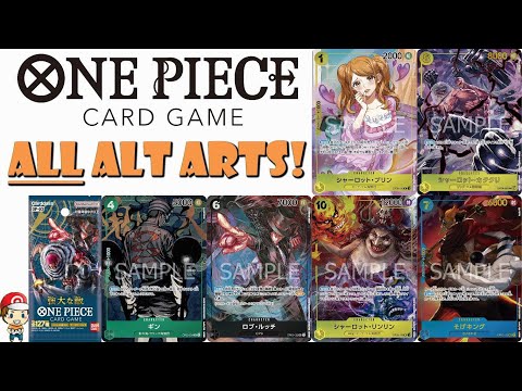 ALL the Stunning Alternate Arts from OP-03 (Might Enemy) Revealed! (BIG One Piece TCG News)