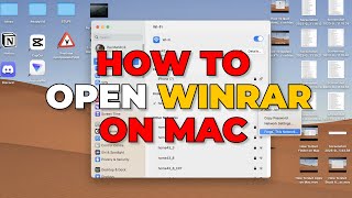 How To Open WinRaR on Mac