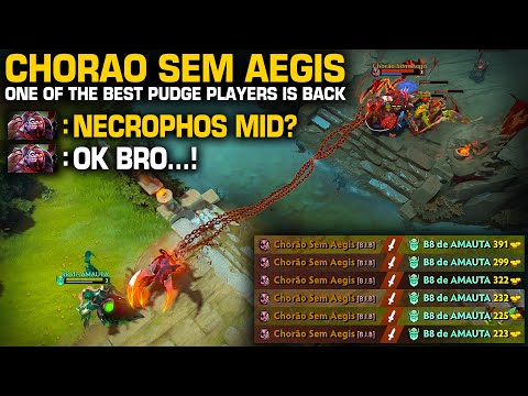 🔥 Chorao - One Of The Best Pudge Is Back Vs Necrophos Mid | Pudge Official
