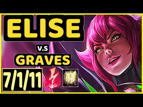 WARDEN (ELISE) vs GRAVES - 7/1/11 KDA JUNGLE GAMEPLAY - EUW Ranked GRANDMASTER