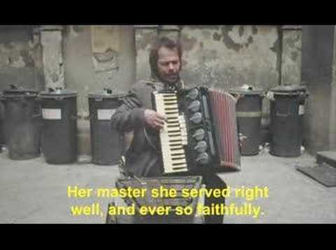 Stroszek Bruno S playing glockenspiel accordion