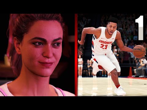 NBA 2K21 MyCareer #1 - NEW Girlfriend, From High School to College / 6'7 Speed Boosting SF