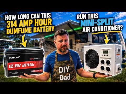 How Long Will A 300 Amp Hour Battery Run A 10000 BTU 12V Air Conditioner?