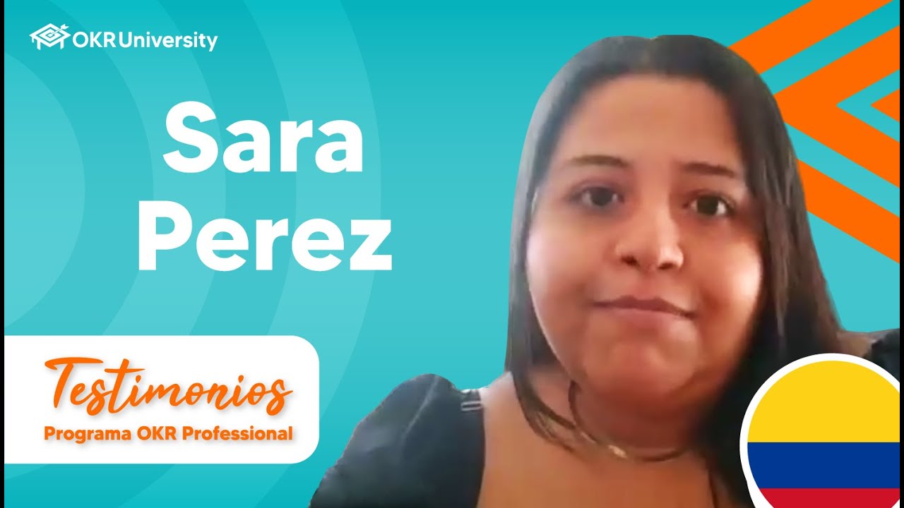 ✅Sara Perez Garcia | Testimonios - Programa OKR Professional