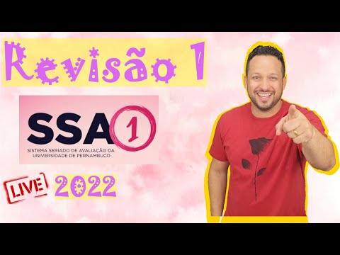 Revisão SSA 1 2022 - Live 1 - Resolução de questões