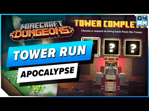 Minecraft Dungeons Tower - FULL Solo Run Apocalypse Difficulty Season 3 Guide - Layout 1