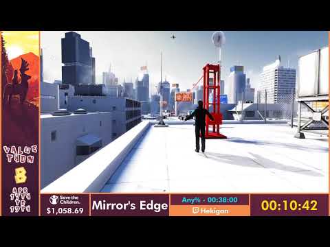 Valuethon 8 | Mirror's Edge [Any%] by Hekigan