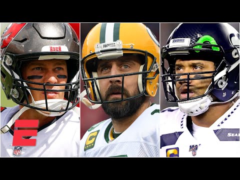 湯姆-布雷迪，阿倫-羅傑斯或拉塞爾-威爾遜：誰是NFL最有價值球員的領先者？| KJZ (Tom Brady, Aaron Rodgers or Russell Wilson: Who is leading the NFL MVP race? | KJZ)