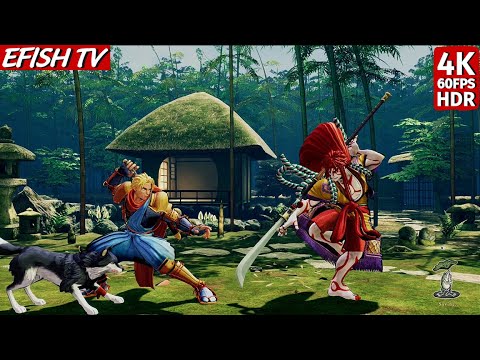 Galford vs Senryo Kyoshiro (Hardest AI) - Samurai Shodown