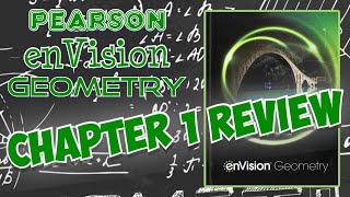 Geometry Chapter 1 Review for Pearson enVision Common Core 2018 (Topic 1: Foundations of Geometry)