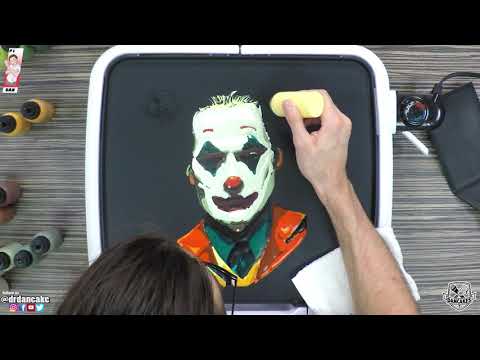 Joker Pancake Art