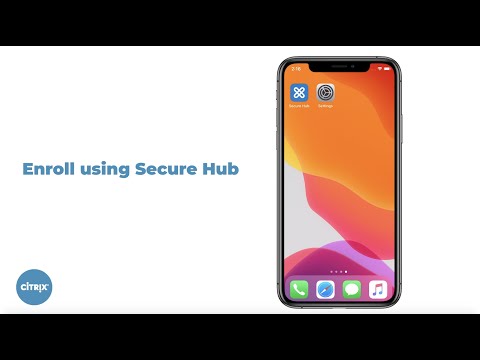 iOS enrollment video