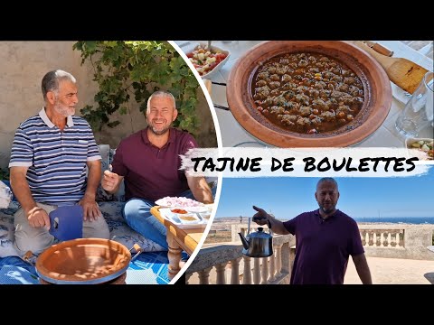 Tajine de boulettes de kefta fait par mon père et Majid