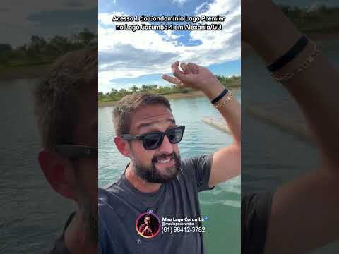 Acesso 1 do Condomínio Lago Premier no Lago Corumbá 4 em Alexânia/GO