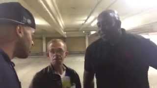 Wealdstone Raider tells Spurs supporter &quot;You Got No Fans!!&quot;