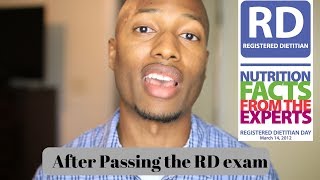 Steps To Take After Passing The RD Exam (Registration, Licensure, & CEUs)