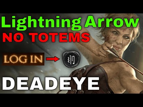 Manaforged Lightning Arrow Deadeye League Starter Leveling SSF - All Skill Points & Labs [3.22 PoE]
