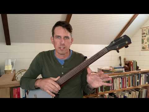 Nate Calkins Fretless Openback Banjo 2025 - Cherry image 7