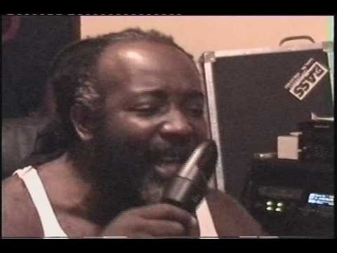 Freddie McGregor voicing for Chant Down at Big Ship studios 2003