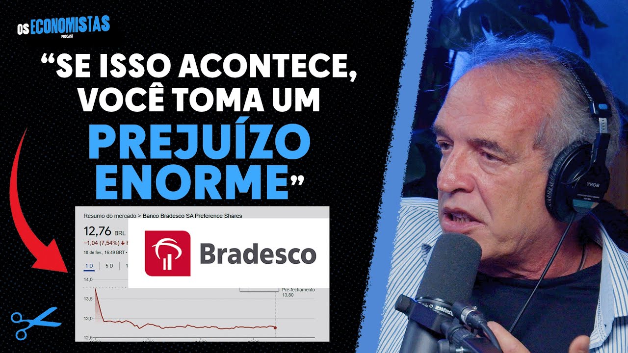 O QUE ESTÁ ACONTECENDO COM O BRADESCO? (ex tesoureiro do banco explica) | Os Economistas 49