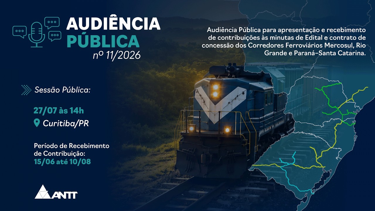 Audiência Pública nº 11/2026 - 27/07/2026 - Curitiba/PR