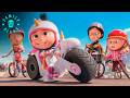 Agnes Learns To Ride A Bike With Minion Help Despicable Me Mini Movie